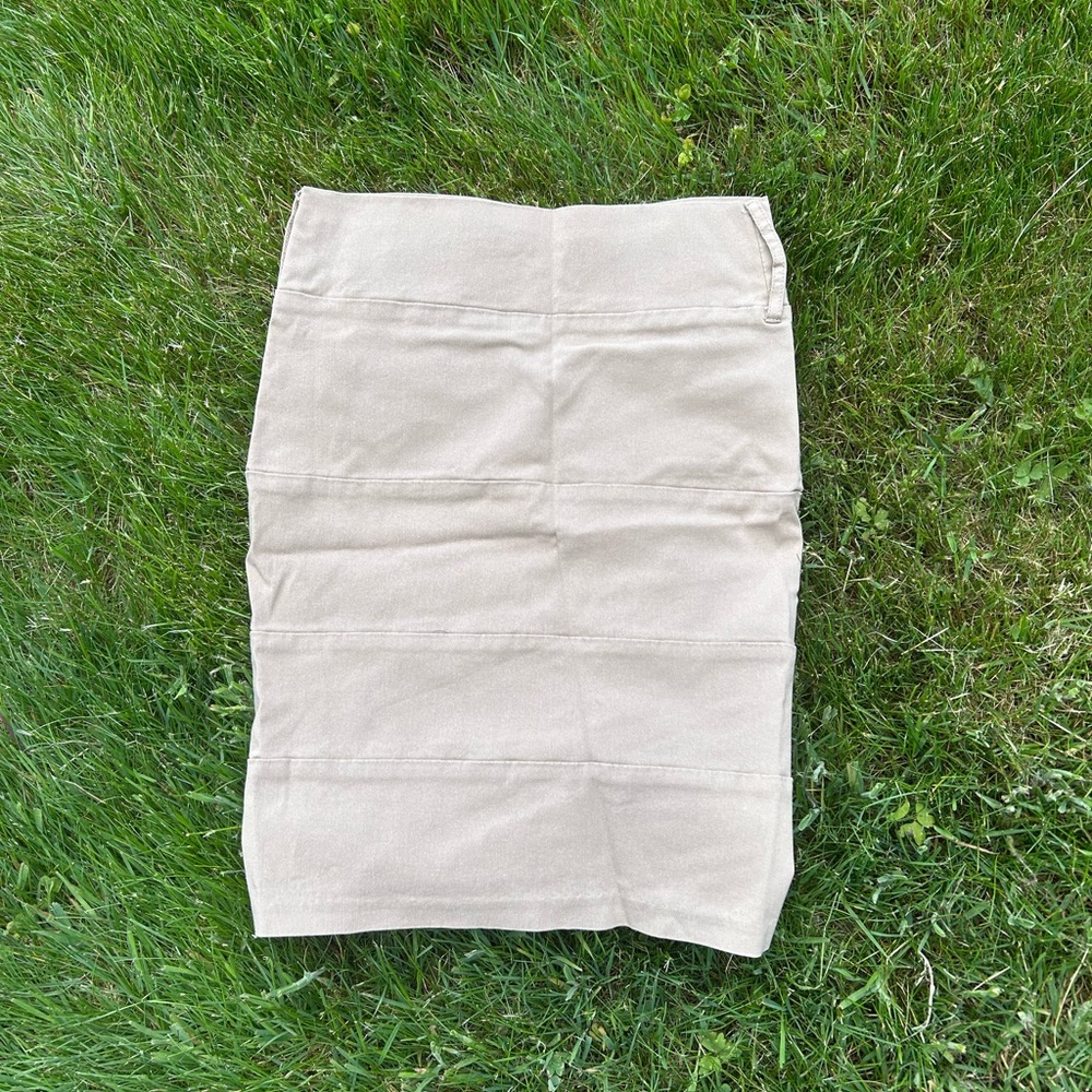 2B Beige Bandage Skirt